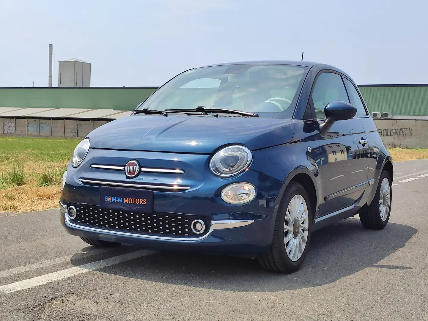 Fiat 500 1.2 Lounge 69 cv dualogic *NEOPATENTATI* Blu/Azzurro - 1