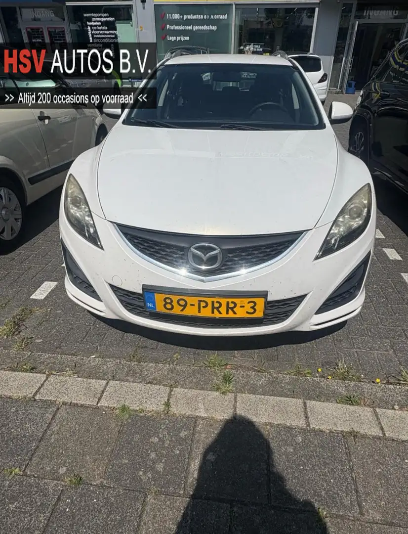 Mazda 6 Sportbreak 1.8 Business airco org NL Wit - 1