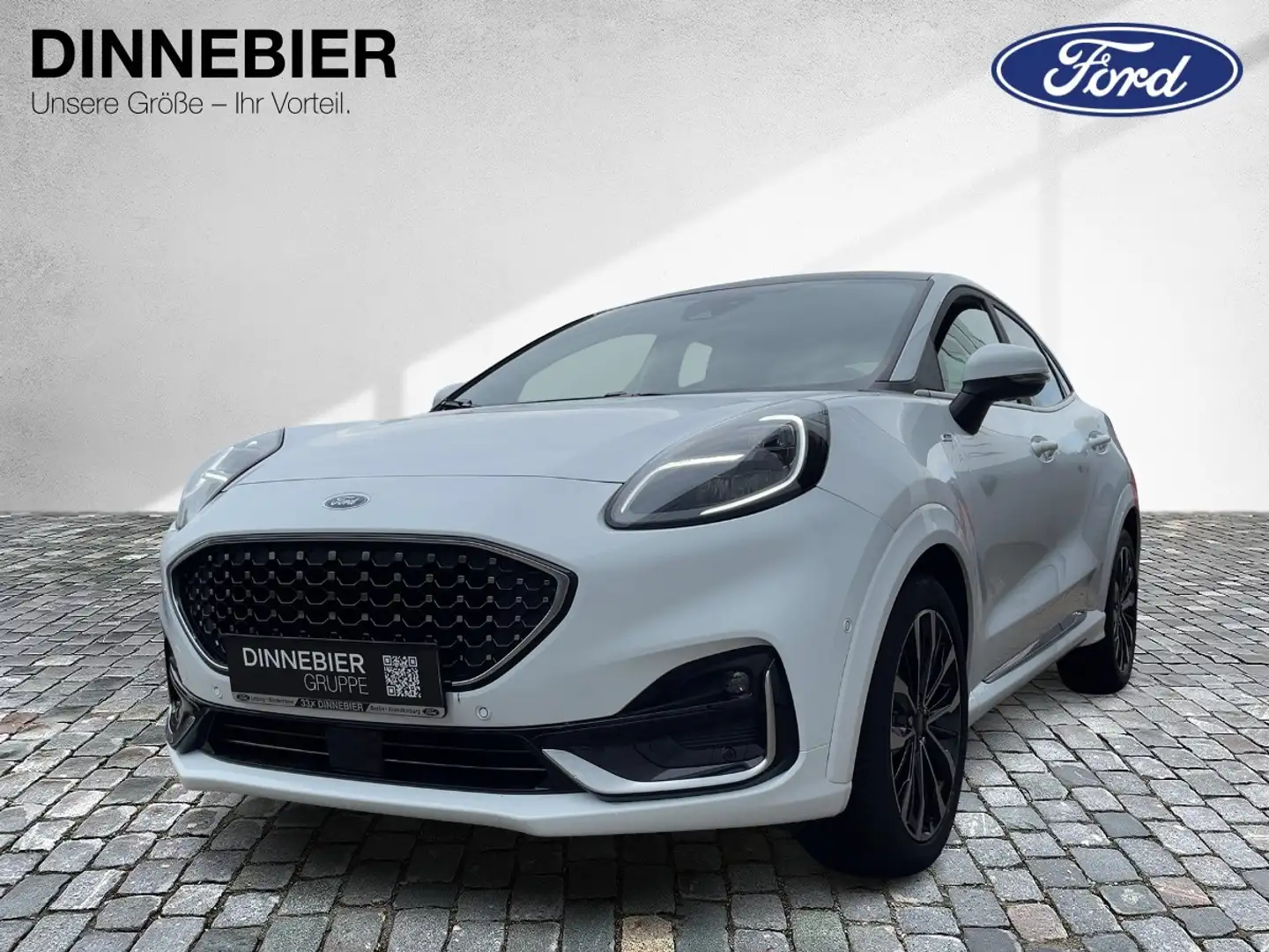 Ford Puma ST-Line Vignale+Pano+ParkA+Massage+GJR+iACC Bianco - 2