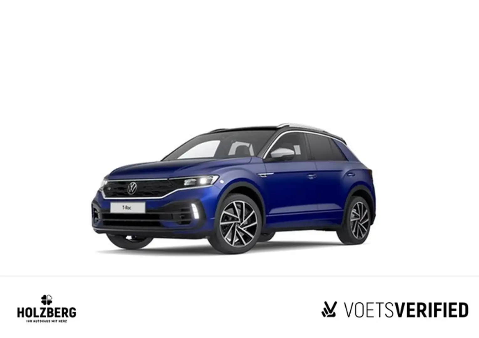 Volkswagen T-Roc 2.0 TSI R 4Motion BEATS+AKRAPOVIC+LEDER+AHK Blau - 1
