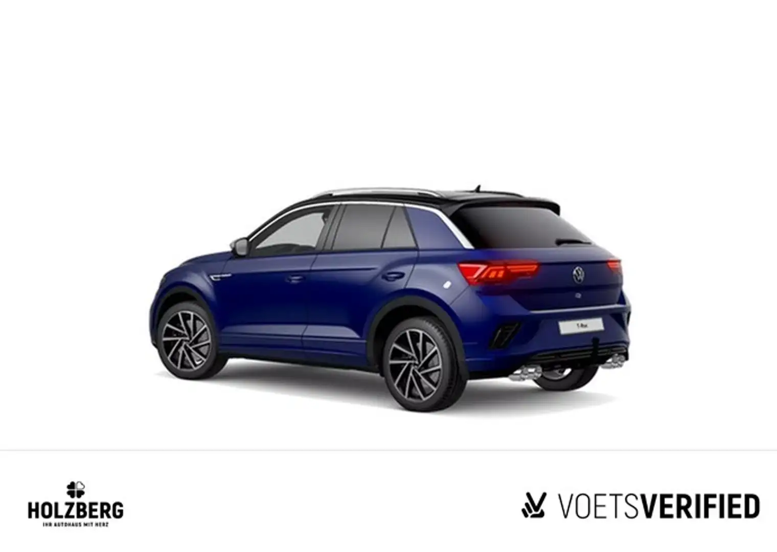 Volkswagen T-Roc 2.0 TSI R 4Motion BEATS+AKRAPOVIC+LEDER+AHK Blau - 2