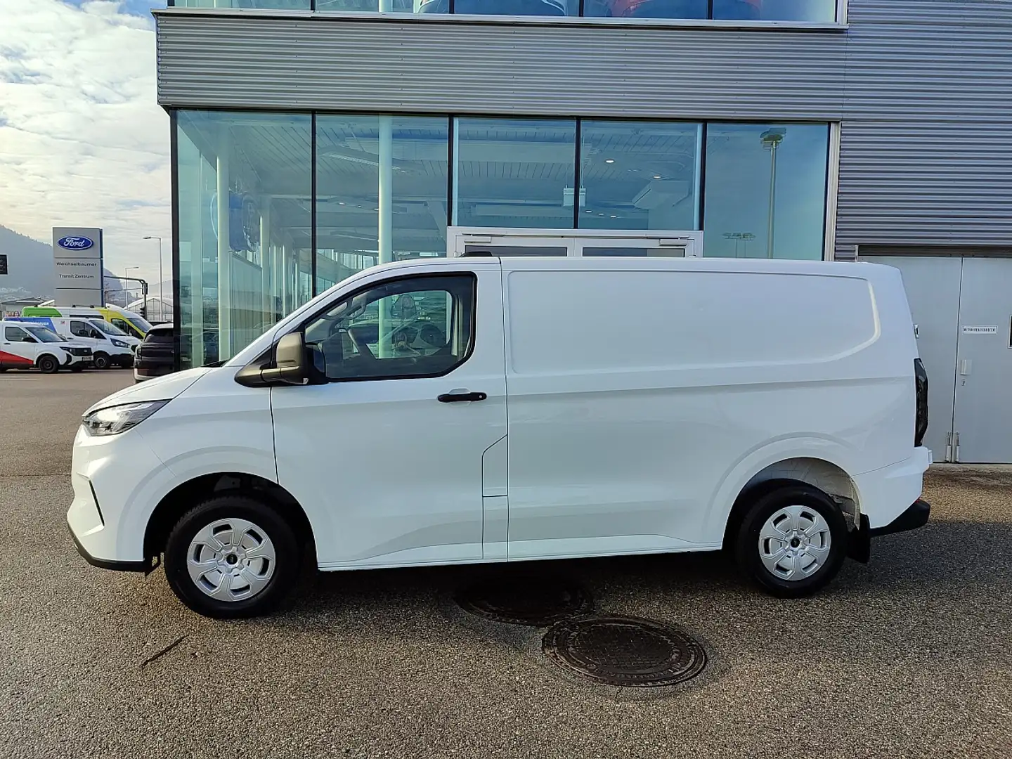 Ford Transit Custom Kasten 2,0 EcoBlue L1H1 280 Trend Weiß - 2