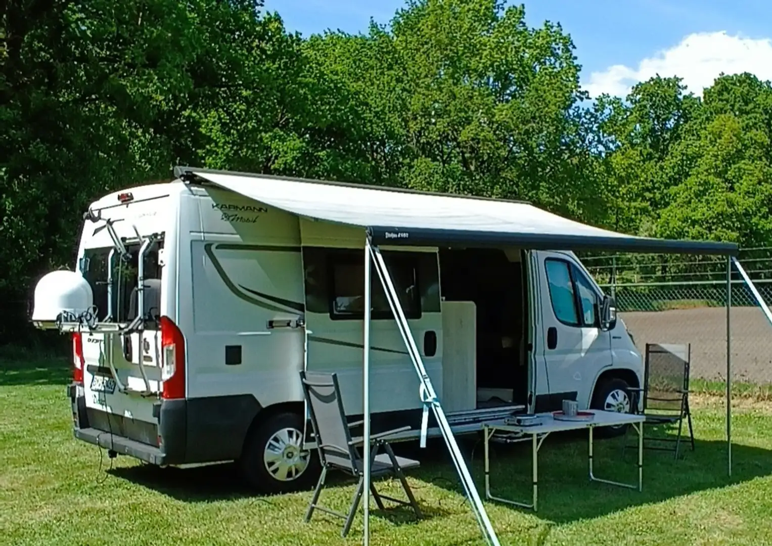 Fiat Ducato Wohnmobil Fiat Dexter 600 Trend Karmann Mobil Blanc - 1
