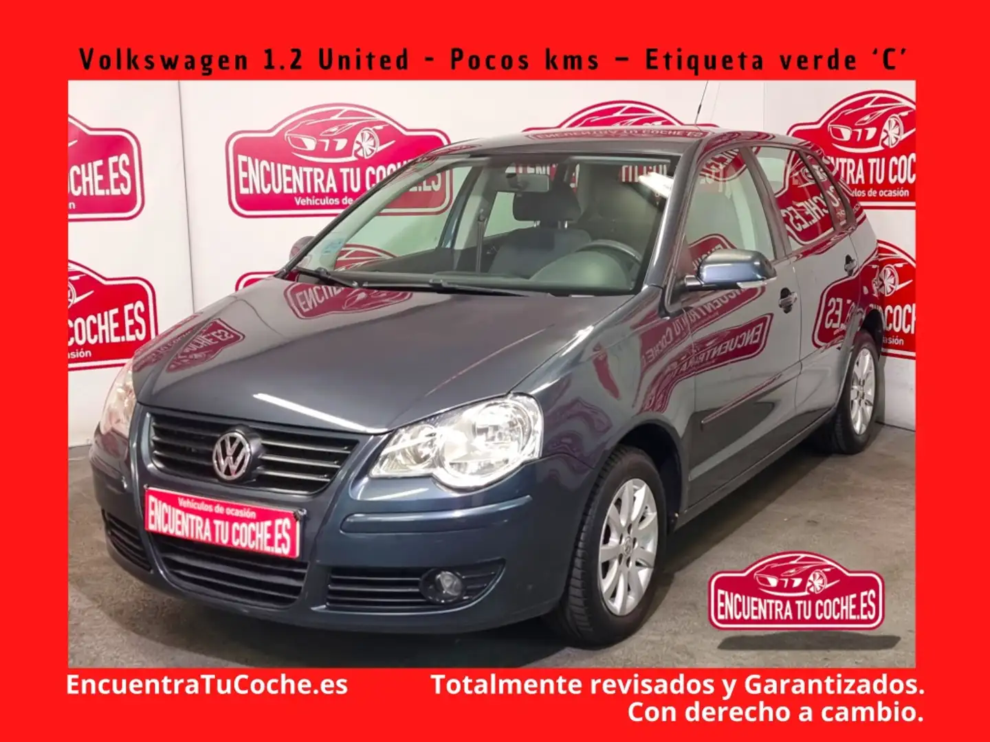 Volkswagen Polo 1.2 United 70 Gris - 1