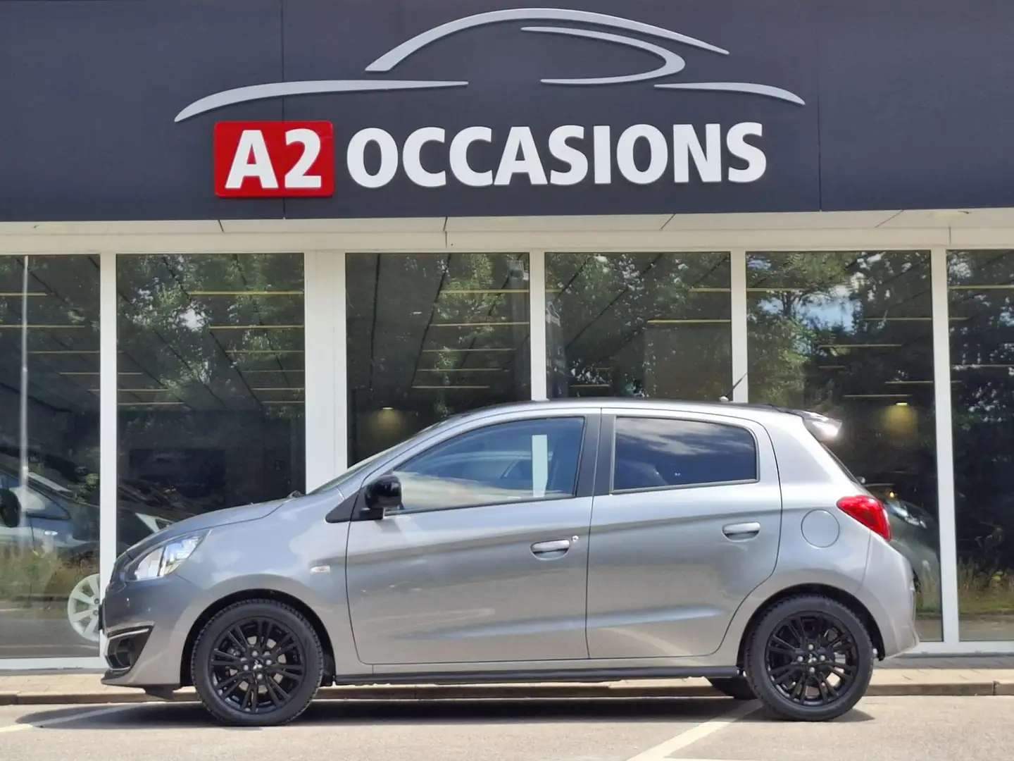Mitsubishi Space Star 1.2 Bluetooth/Navi/Stoelverw/LM Velgen/All Season Grijs - 2