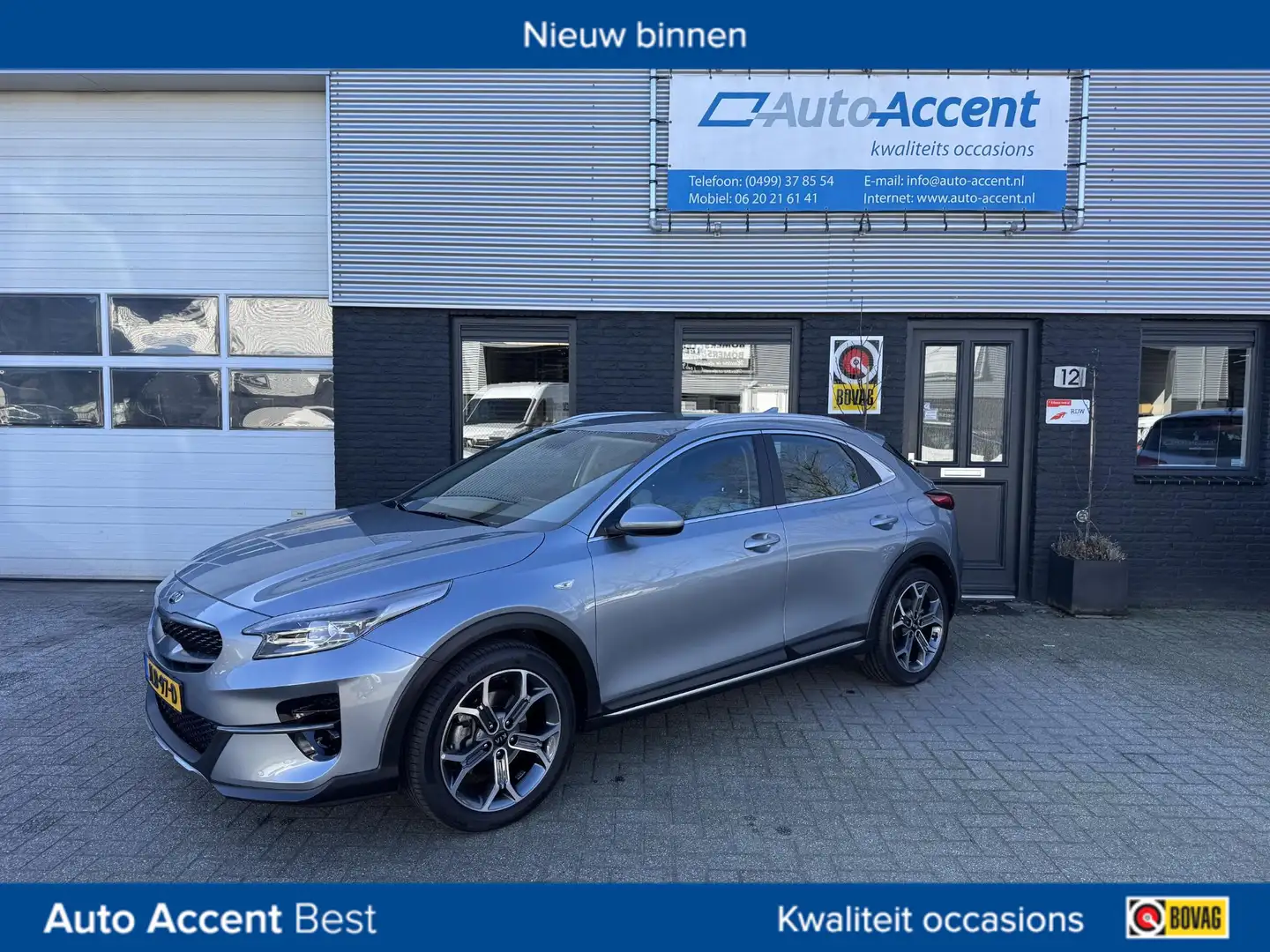 Kia XCeed 1.0 T-GDi DynamicLine Leder/Camera/Navi/18dkm... Grau - 1