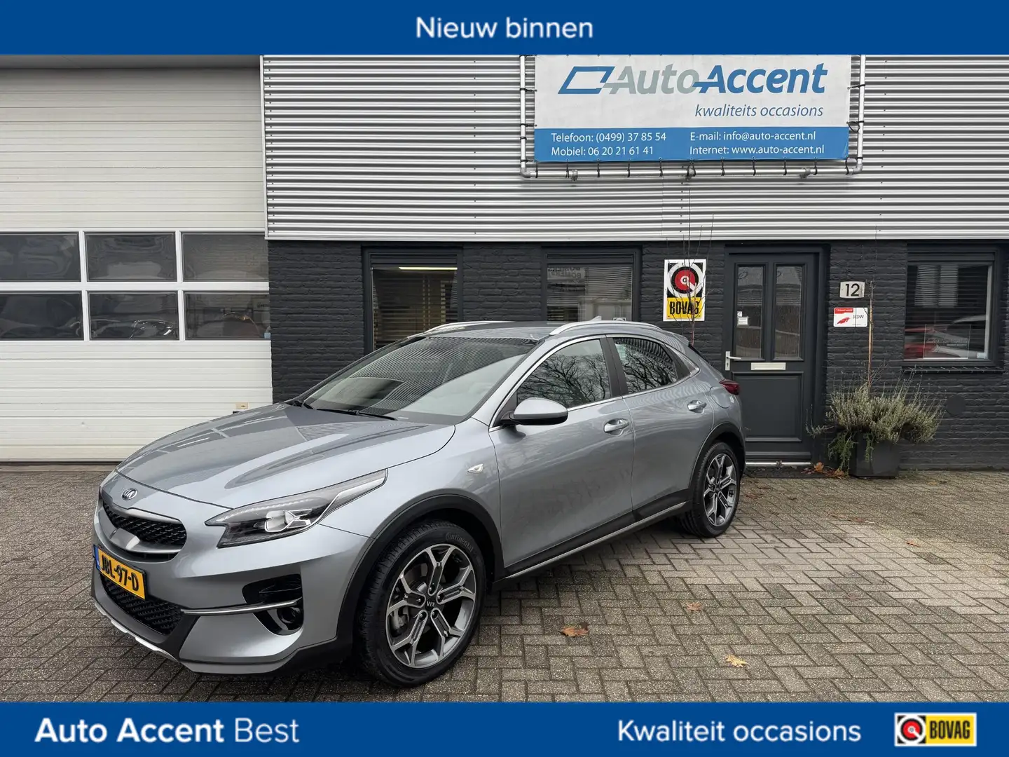 Kia XCeed 1.0 T-GDi DynamicLine Leder/Camera/Navi/18dkm... Grijs - 1