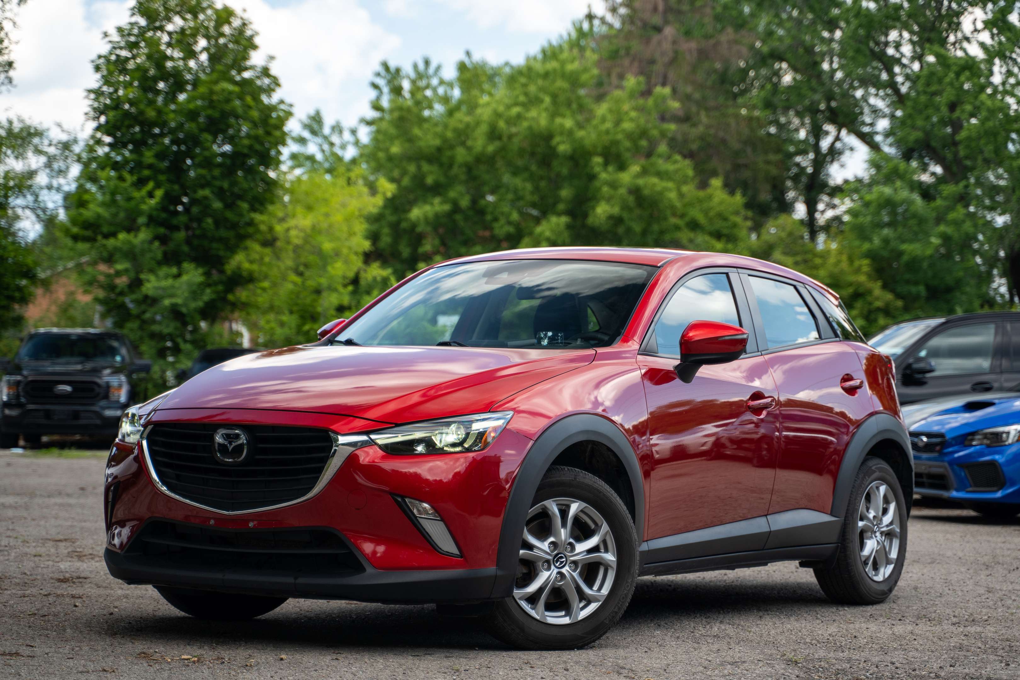 Red 2018 Mazda CX-3 SUV / Crossover 6-Speed Automatic