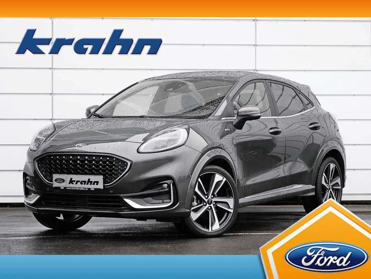 Ford Puma 1.0 EcoBoost Hybrid ST-Line VIGNALE | B&O | Grau - 1