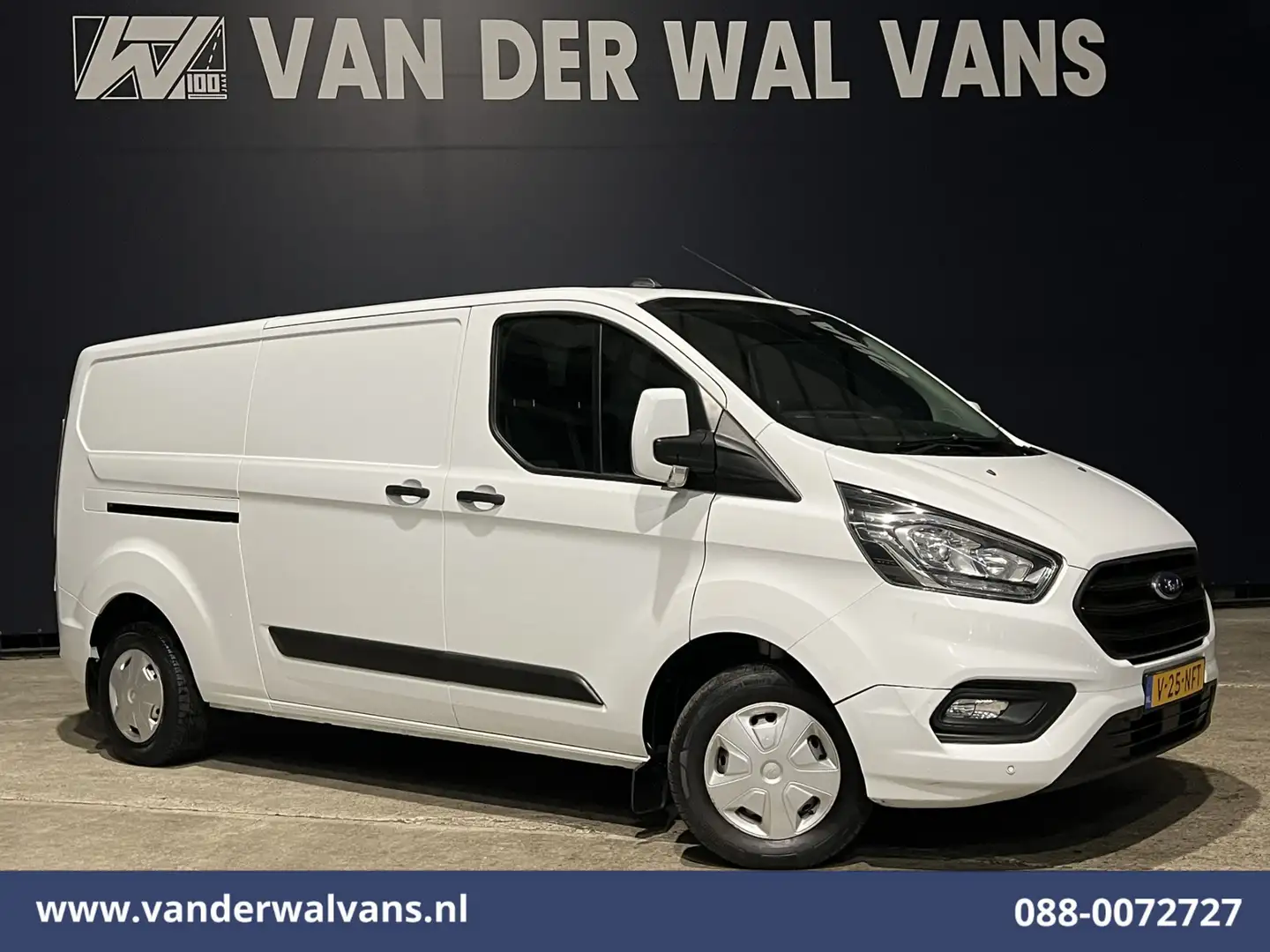 Ford Transit Custom 2.0 TDCI L2H1 Euro6 Airco | Camera | Navigatie | L Wit - 1