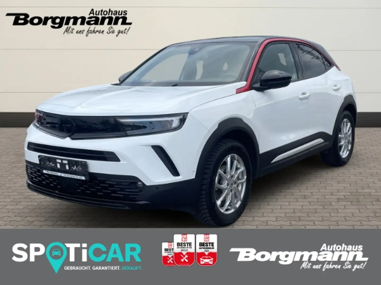 Opel Mokka GS 1.2 Turbo Rückfahrkamera - Bluetooth - ISOFIX Weiß - 1