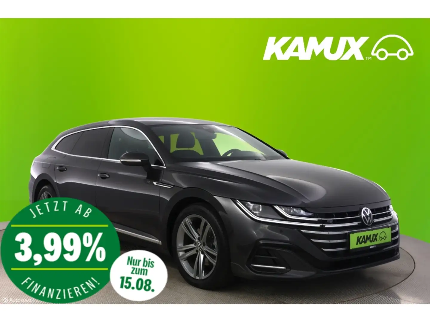 Volkswagen Arteon 2.0TDI SB DSG R-Line+LED+NAVI+VIRTUAL+AHK Grau - 1