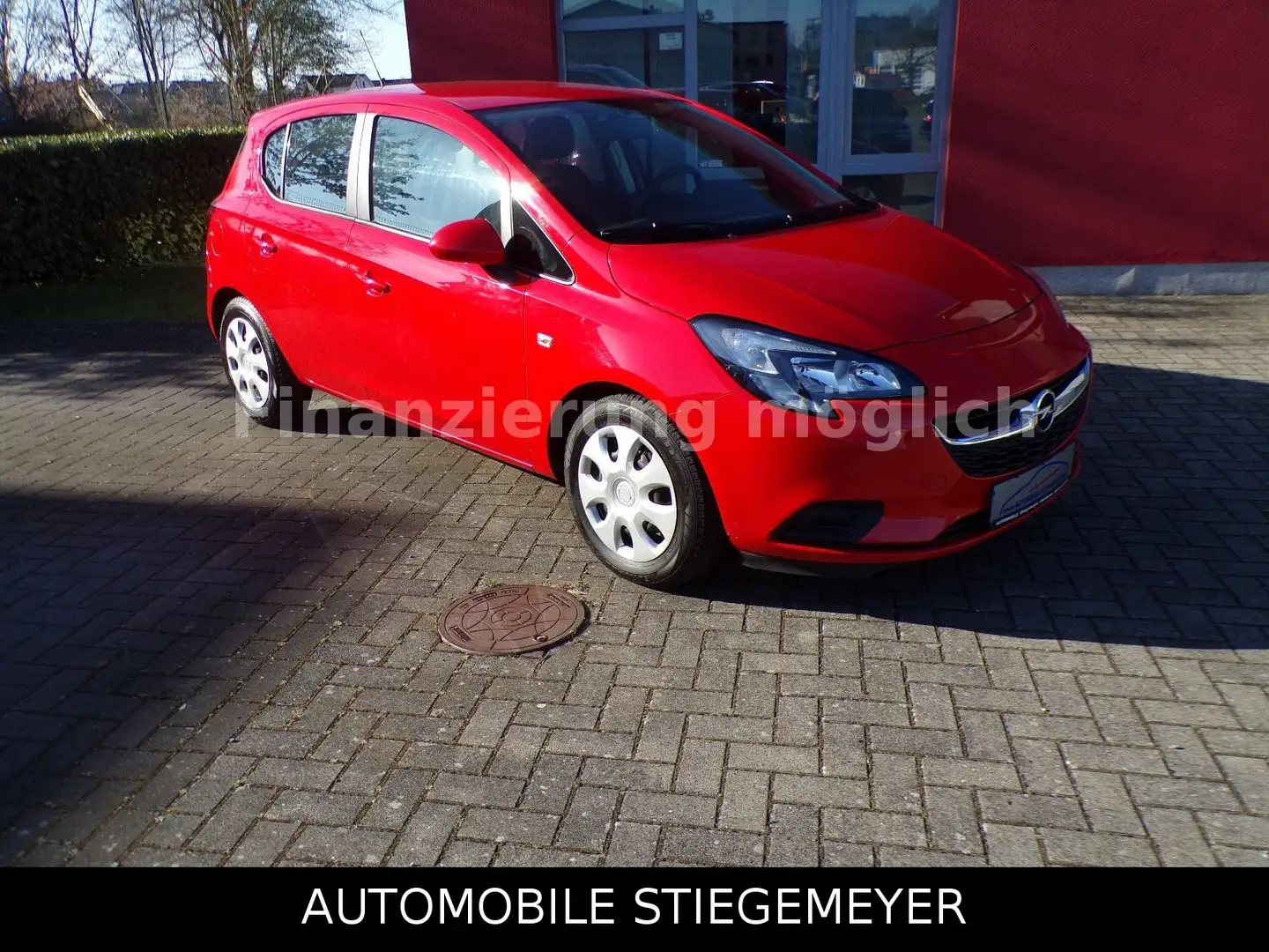 Opel Corsa E Edition ecoFlex Rouge - 1