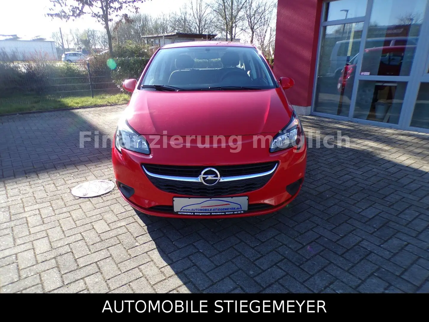 Opel Corsa E Edition ecoFlex Rouge - 2