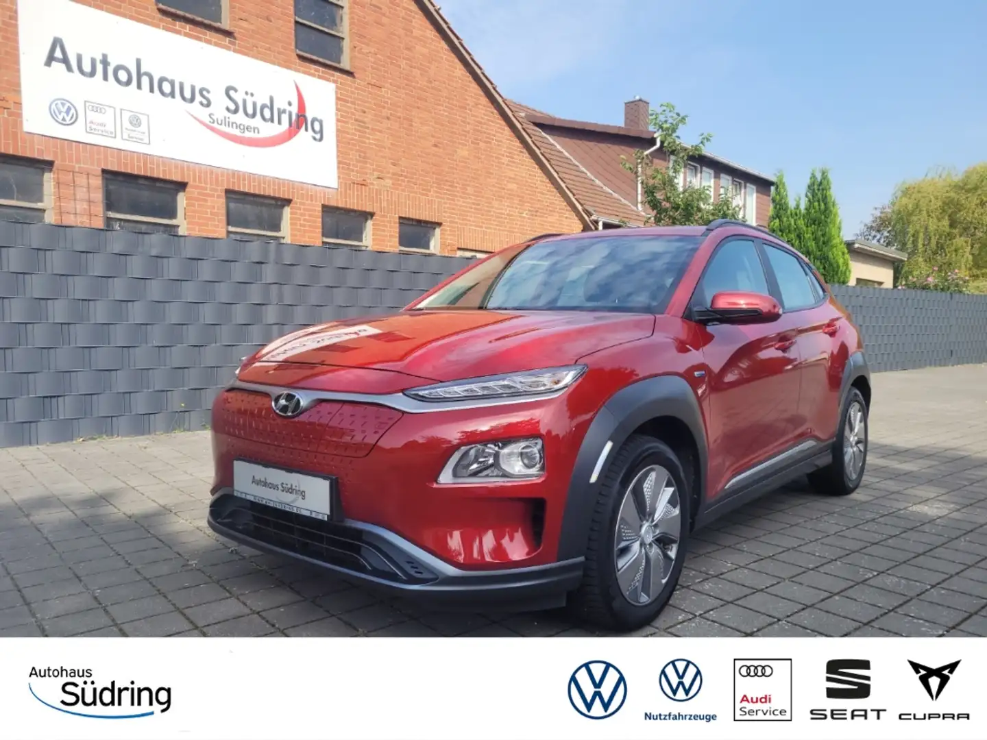 Hyundai KONA ACC Apple CarPlay Android Auto SHZ Rot - 1