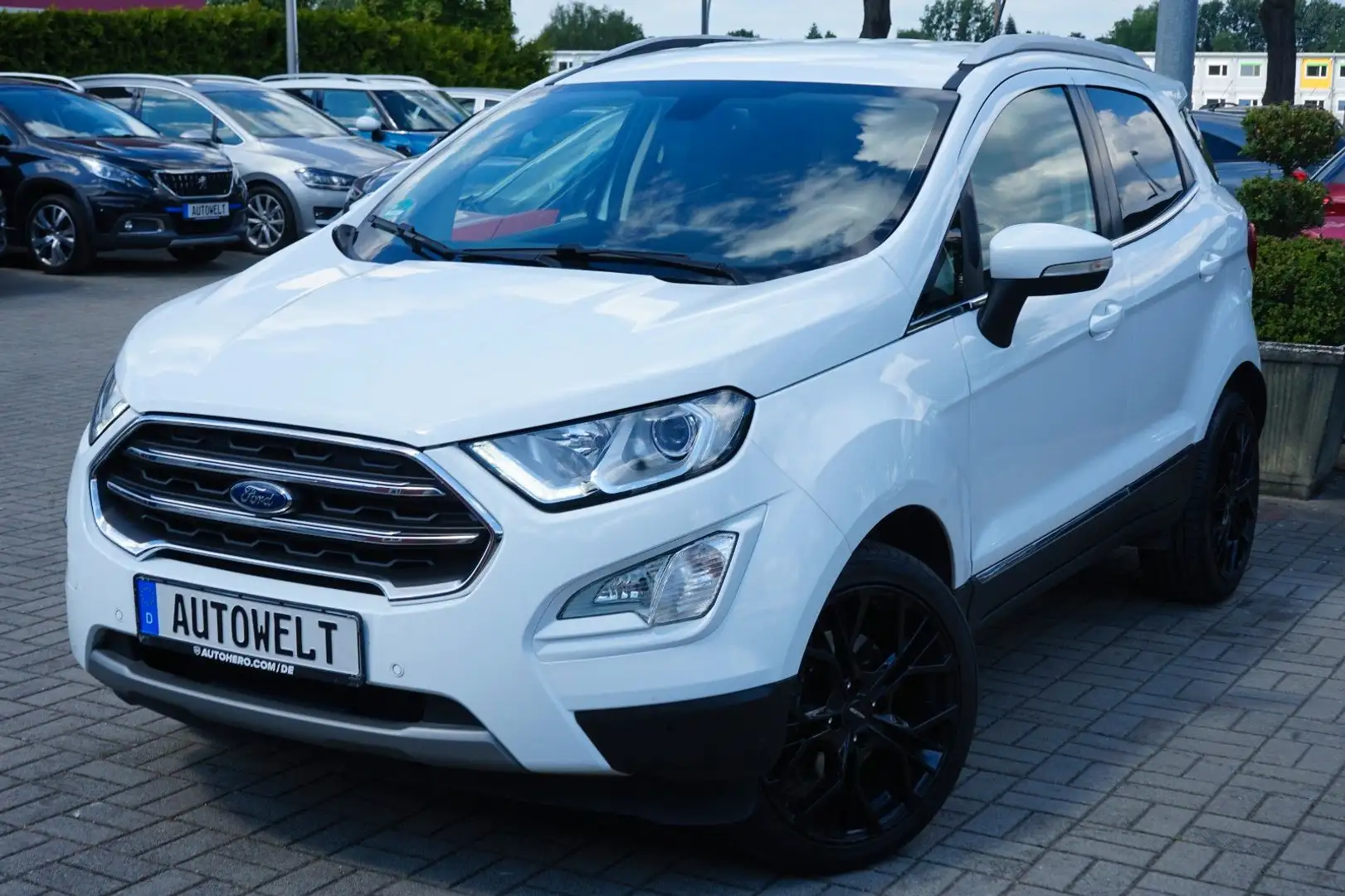 Ford EcoSport 1,0 EcoBoost 92kW Titanium Automatik Weiß - 2