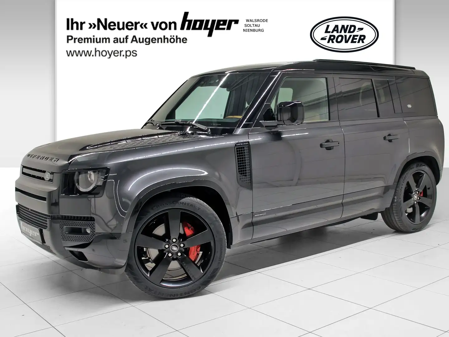 Land Rover Defender 110 D300 X AHK Klima Navi STHZ Grau - 1