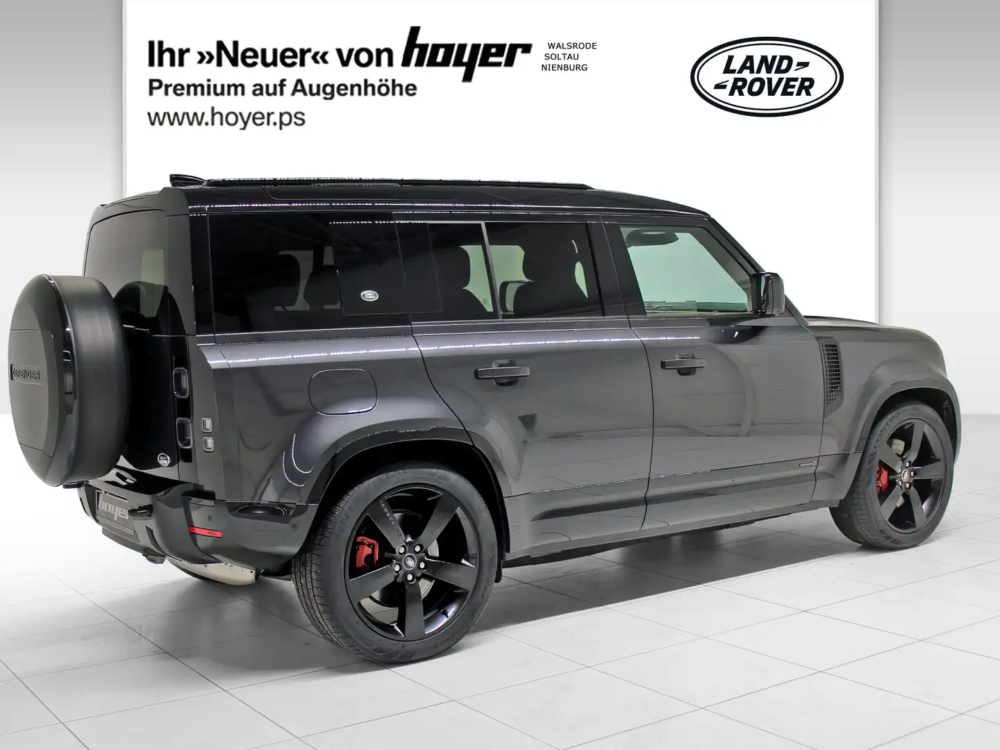 Land Rover Defender 110 D300 X AHK Klima Navi STHZ Grau - 2