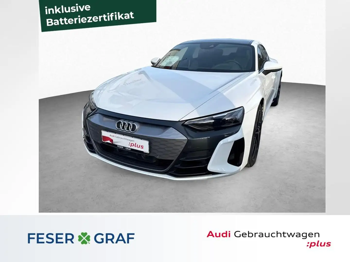 Audi e-tron GT quattro Pano-LED-Leder Blanco - 1