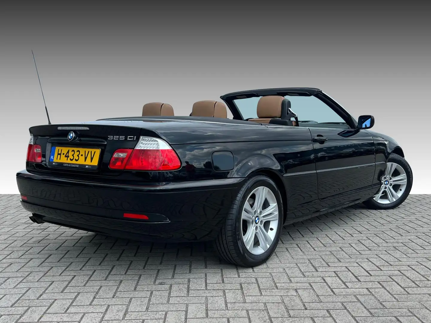 BMW 325 3 Serie Cabrio 325Ci Special Executive UNIEKE STAA Noir - 2