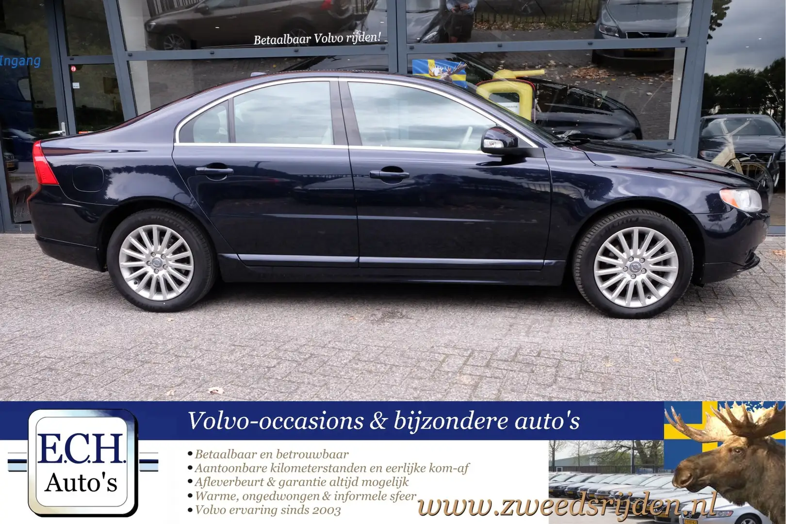 Volvo S80 2.5T 200 pk Aut. Summum, Leer, Elektr. stoel, Stoe Bleu - 2