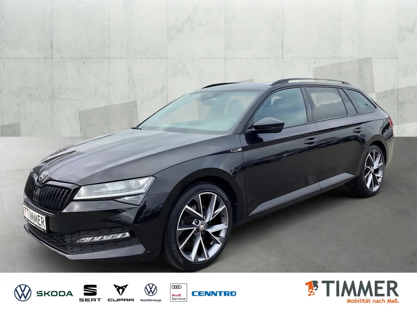 Skoda Superb Combi 2.0 TDI DSG SPORTLINE *MATRIX *ACC *VIRTUAL Fekete - 1