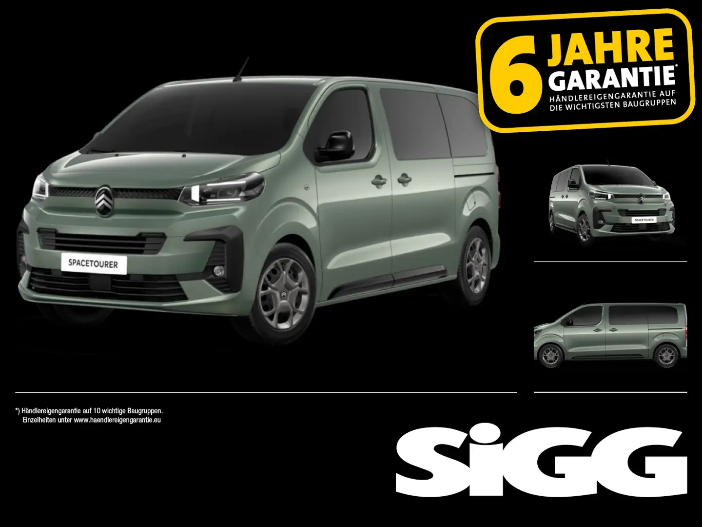 Citroen Spacetourer 2.0 BlueHDi 180  Plus M 8-Sitzer Zelená - 1