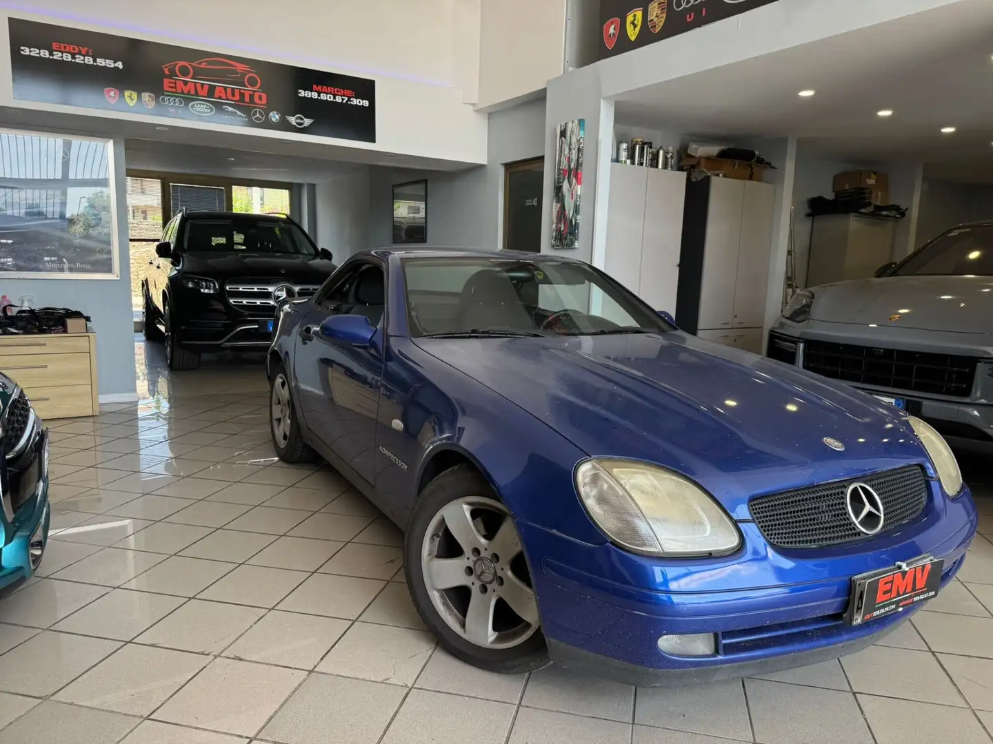 Mercedes-Benz SLK ISCRITTA ASI Bleu - 1