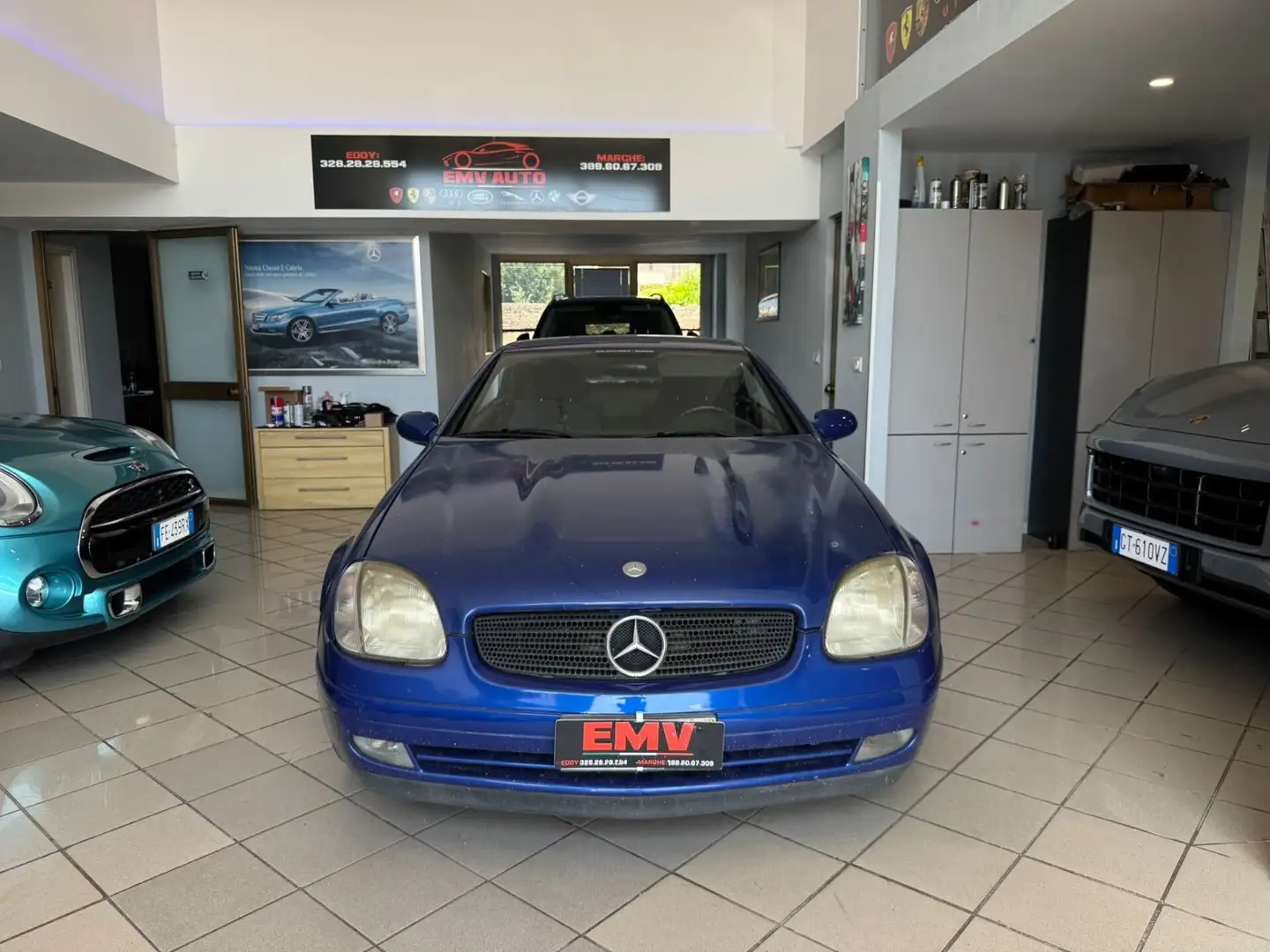 Mercedes-Benz SLK ISCRITTA ASI Bleu - 2
