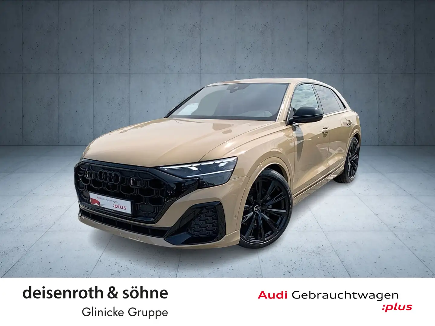 Audi Q8 S line 50 TDI qu HDMatrix/B&O/Pano/4Lenk/23"/ Gold - 1