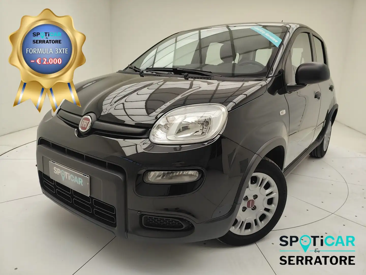 Fiat Panda III 2021 1.0 firefly hybrid s&s 70cv Noir - 1