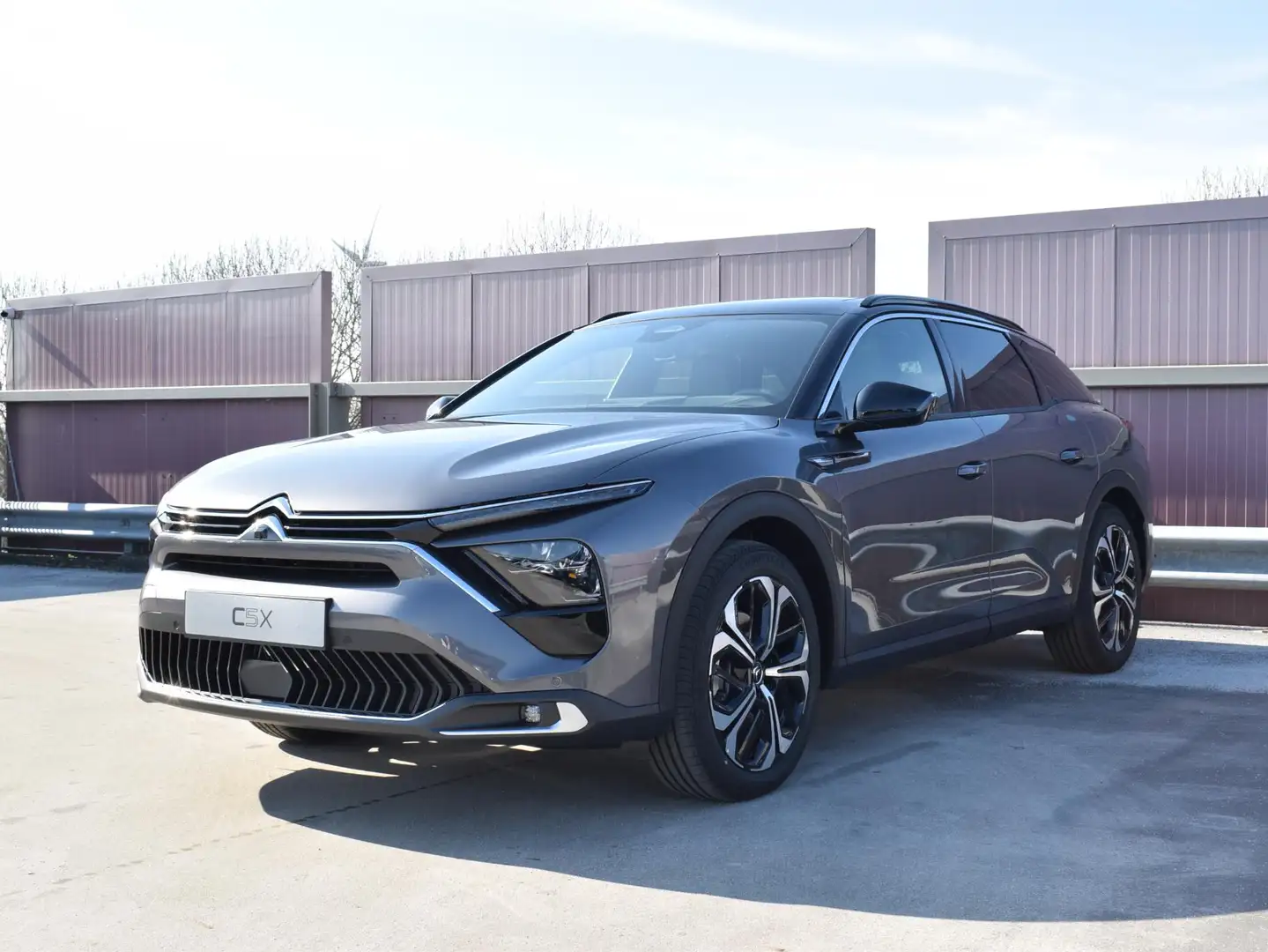 Citroen C5 X 1.6 Plug-in Hybrid 225 Max MASSAGE STOELEN | SCHUI Серый - 2