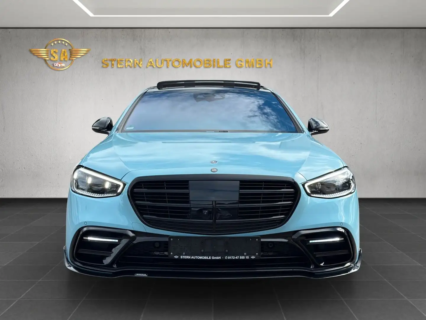 Mercedes-Benz S 350 d 4Matic 22"Brabus Fond-TV/Burm.4D/Massage Schwarz - 2