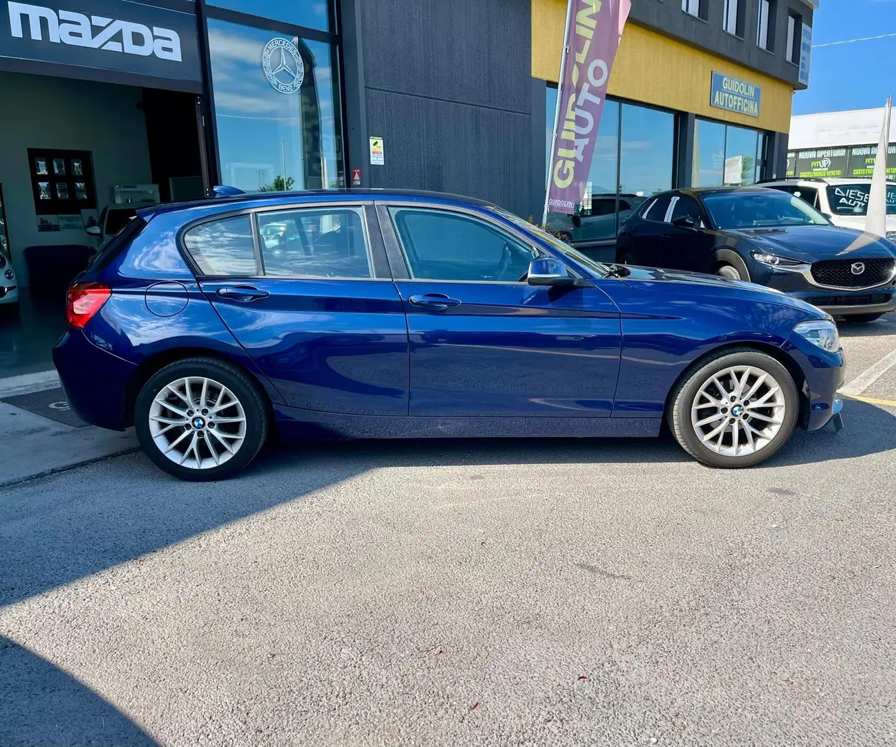 BMW 116 d 116CV 5p.PACK M NEOPATENTATI NAVI SENS POST Blu/Azzurro - 2