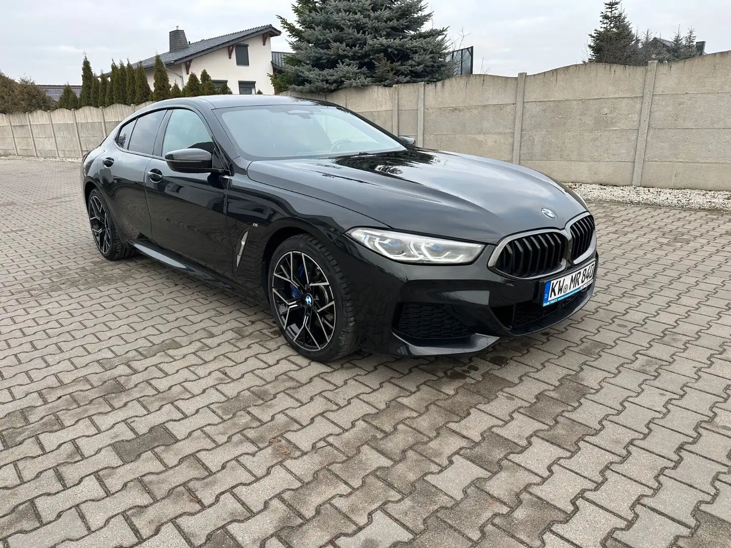 BMW 840 Baureihe 8 Gran Coupe 840 d xDrive M Sport Schwarz - 2