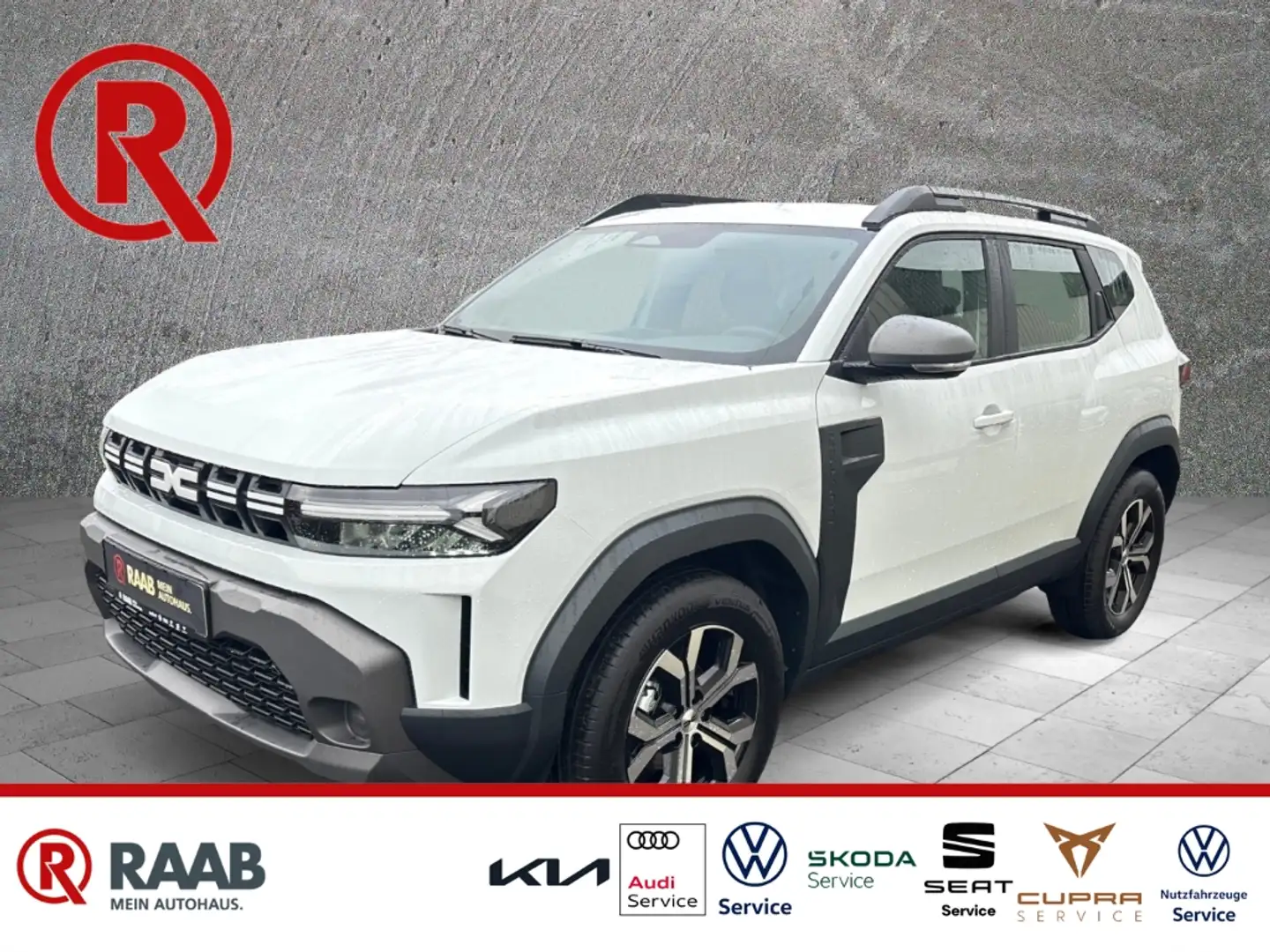 Dacia Duster III TCe 130 Expression Android Auto Apple CarPlay Blanc - 1