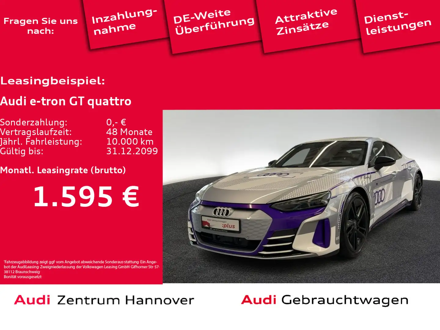 Audi e-tron GT e-tron GT RS ice race edition Head-Up Laser B&O Ezüst - 2