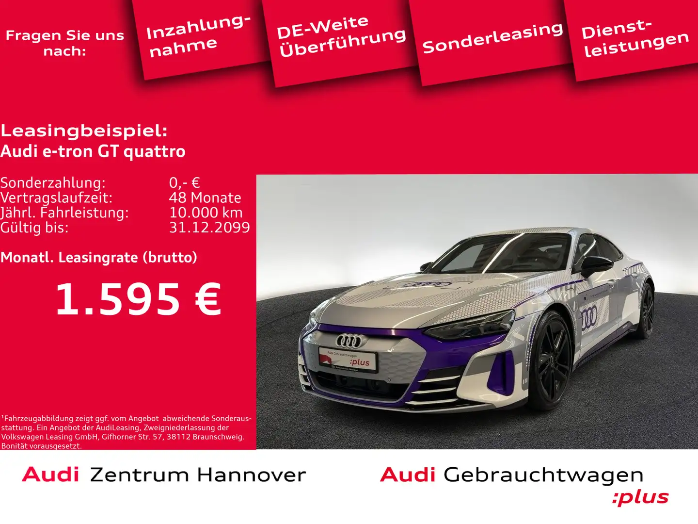 Audi e-tron GT e-tron GT RS ice race edition Head-Up Laser B&O Ezüst - 1