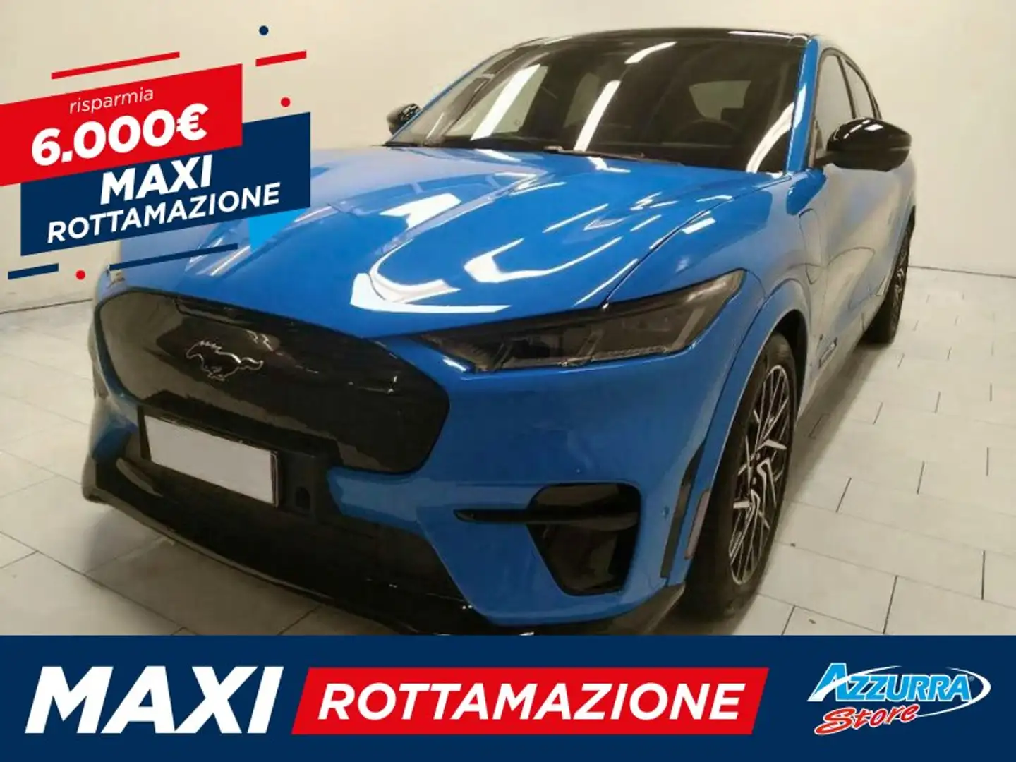 Ford Mustang Mach-e Extended Range GT AWD 487cv Auto Blu/Azzurro - 1