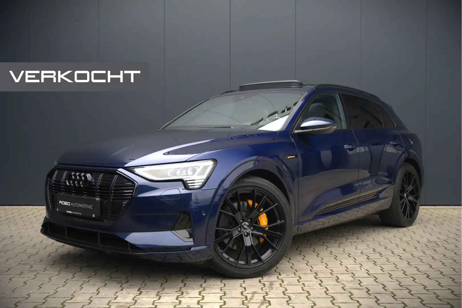 Audi e-tron 50 quattro S edition 71 kWh S-Line | Head-Up Displ Blauw - 1