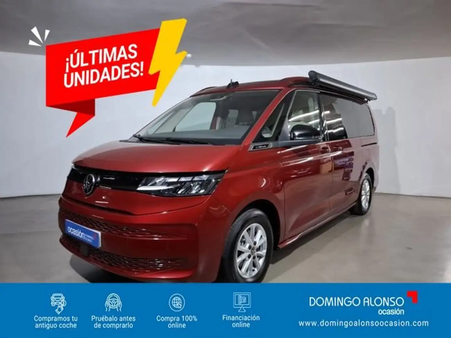 Volkswagen T5 California 2.0TDI Beach Tour 110kW Rojo - 1