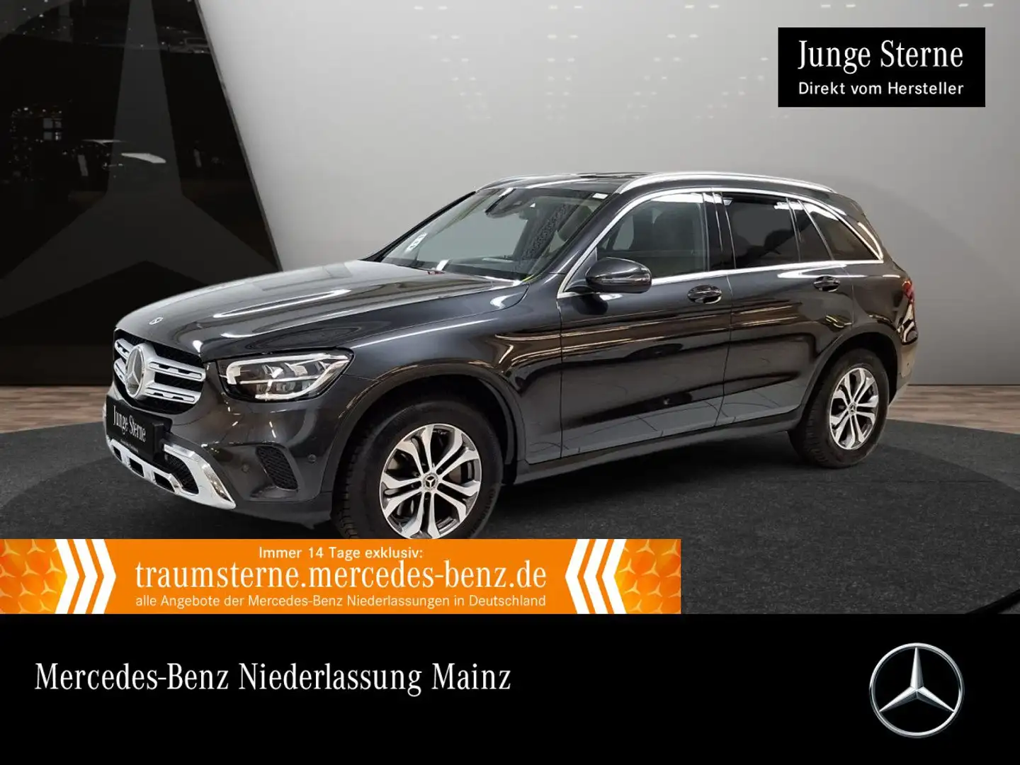 Mercedes-Benz GLC 300 d 4M LED+FAHRASS+KAMERA+KEYLESS+9G Gris - 1