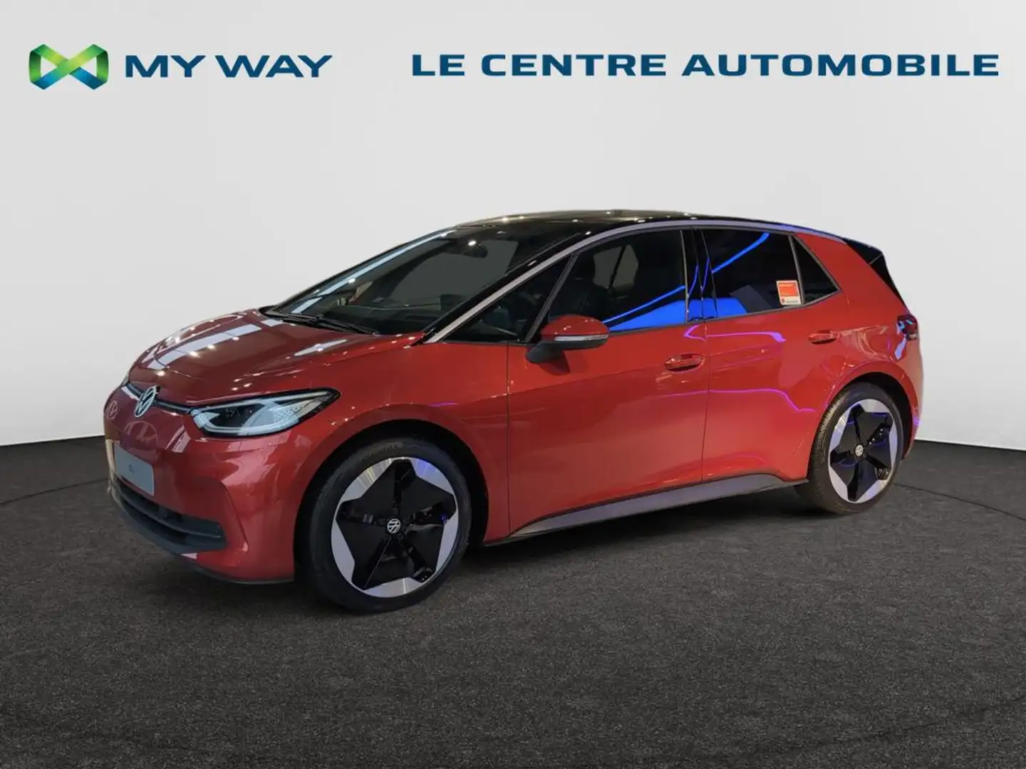 Volkswagen ID.3 Pro S (4-seater) 150 kW (204 PS) 77 kWh, 1-speed a Rood - 1