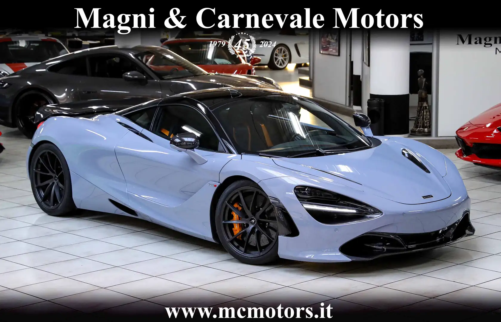 McLaren 720S PERFORMANCE|332.000 LIST|SPECIAL PAINT|STEALTH Modrá - 1