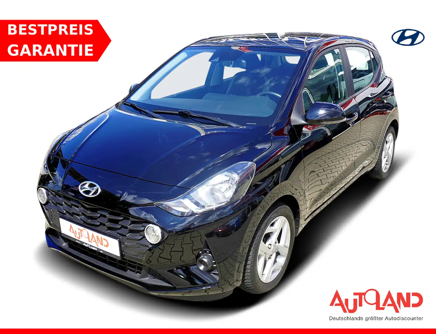 Hyundai i10 1.2 Trend APP LHZ Sitzheizung Tempomat DAB Nero - 1