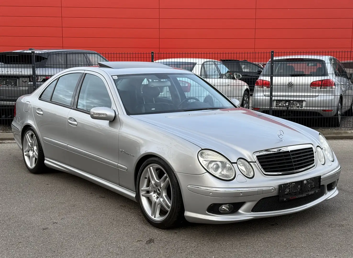Mercedes-Benz E 55 AMG V8-Kompressor|Rarität|Schiebedach|Org. Zustand Plateado - 1