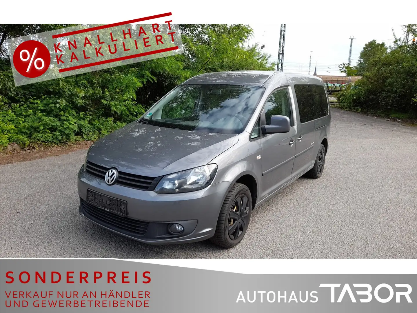 Volkswagen Caddy Maxi 1.6 TDI Soccer 7S AHK Climatr PDC SHZ - 1