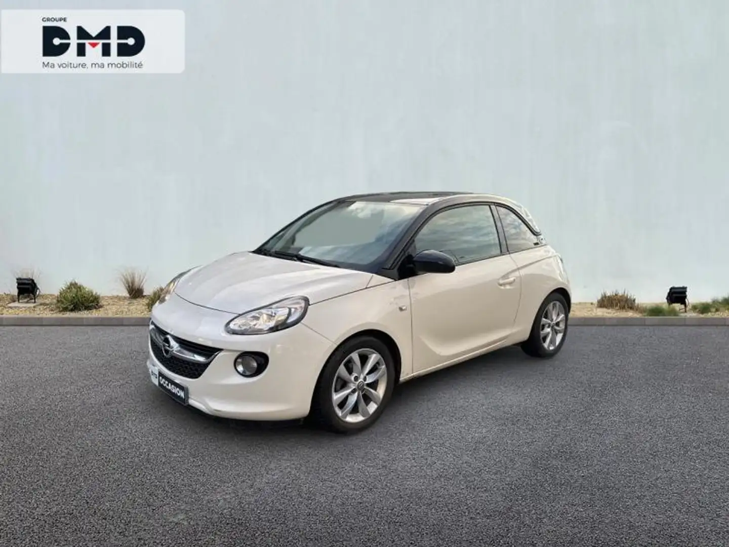 Opel Adam 1.2 Twinport 70ch Jam Blanc - 1