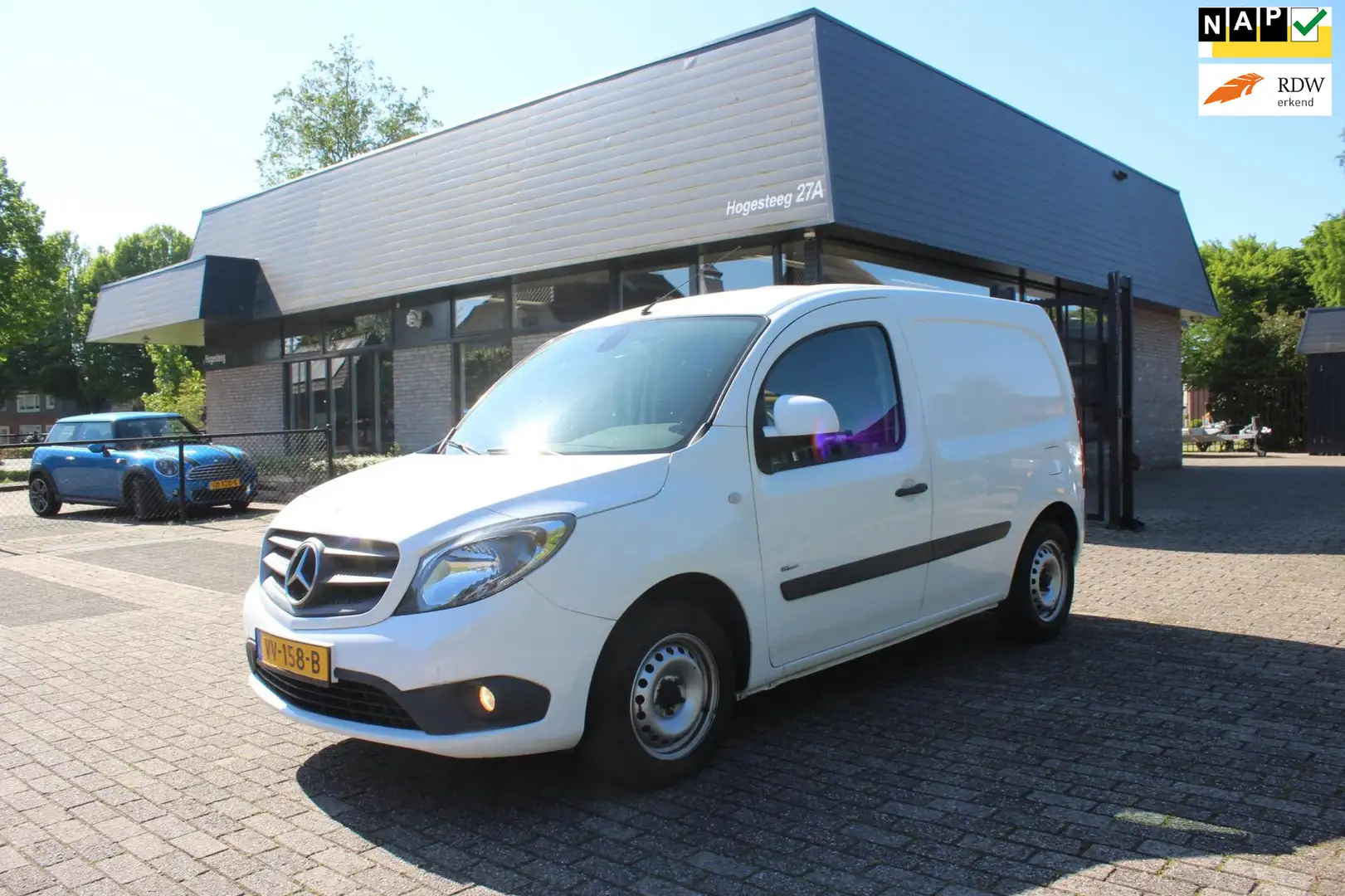 Mercedes-Benz Citan ZEER NETTE STAAT Stand kachel 109 CDI BlueEFFICIEN Wit - 1