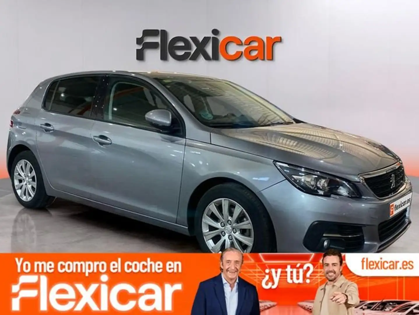 Peugeot 308 5p Allure 1.5 BlueHDi 96KW (130CV) Auto Gris - 1